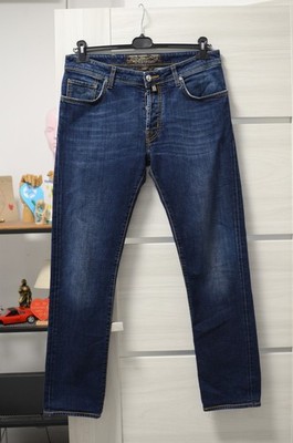 Jacob Cohen PW688 Comfort Blue Denim Pants Luxury Jeans 34