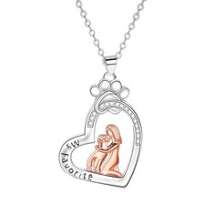 Dog Memorial Gifts Remembrance Necklace: Loss of Dog Sympathy Gift Personaliz...