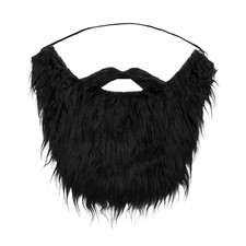 Halloween Party Fake Beard, Facial False Beard Fake Whisker for Christmas Party