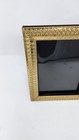 Vintage Hallmark Ornate Gold Toned Metal Velvet Picture Frame ("5x7”) Table Top — photo 5