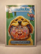 Topps Garbage Pail Kids Trading Card Sticker GPK Fetching Fletcher 2024 29a