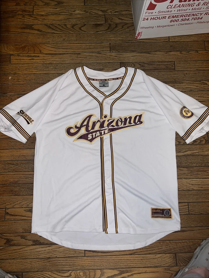 Baseball Jersey ASU Sun Devils Jersey  XXL NCAA College.  Authentic Game Jersey - Image 2 of 4