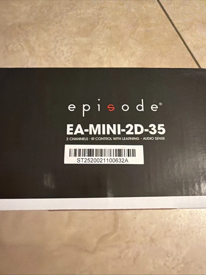 Episode EA-MINI-2D-35 Digital Mini-Amplifier, 35W, 2-Channel Black Brand New - Image 2 of 2