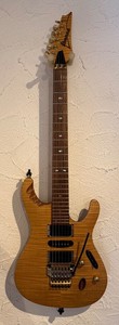 Ibanez EGEN8 Herman Li Signature - naturale, hardware oro | ben tenuto + accessori