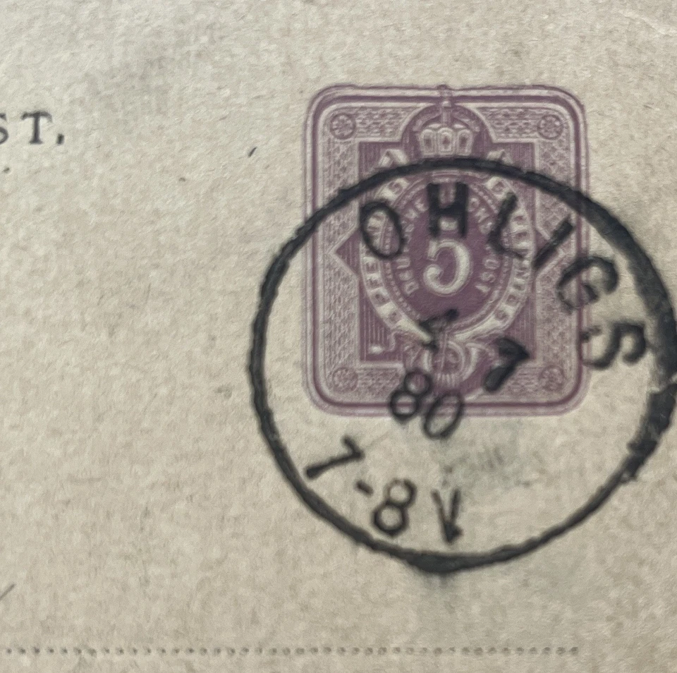 RAR! Original handgezeichnetes Angebot Solingen Messer F.W. Jansen - PK 1880 - Bild 4 von 4