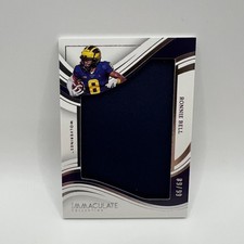 2023 Panini Immaculate Collegiate Jumbo Jerseys Ronnie Bell #ROB /99