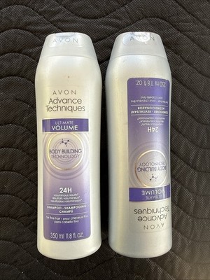 AVON Advance Techniques Ultimate Volume Shampoo & Conditioner 11.8 oz - NEW