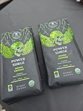 2 pack Death Wish Coffee, Organic and Fair Trade Dark Roast Whole Bean, 16oz