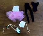 Vintage 1964-65 Barbie Skipper 1905 Partial Ballet Lessons Class Outfit