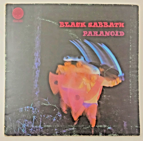 Black Sabbath - Paranoid  1970 UK 1st Press Vinyl LP Vertigo 6360 011
