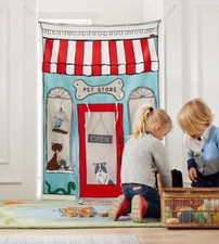 Door Play Tent Reversible, Coffee Shop, Pet Store