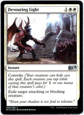 #9 Devouring Light MTG Magic 2015 (M15) Uncommon FOIL