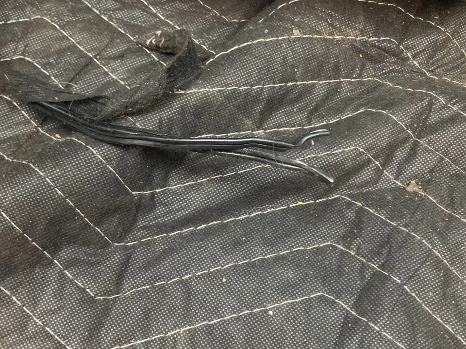 Mazda Miata 1990-1993 OEM tela negra conductor pasajero altavoz asientos rieles*LEER* Foto 3 de 4