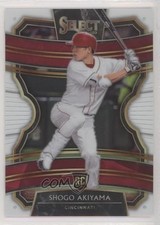 2020 Panini Select White Prizm 1/50 Shogo Akiyama #12 4l3