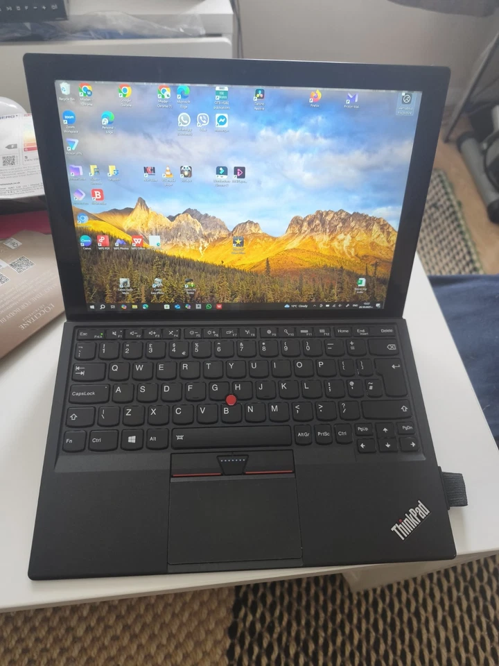 Lenovo 12in Thinkpad X1 Tablet 2In1, DetachableSignatureEdition,W10, 8RAM,256SSD - Image 2 of 4