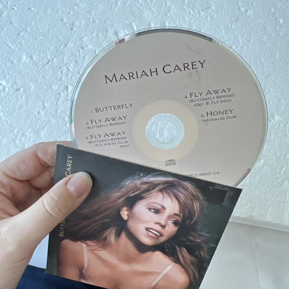 Mariah Carey CD Single Rare Butterfly 90s Pop Music Australian Edition 1997 - Image 4 of 4