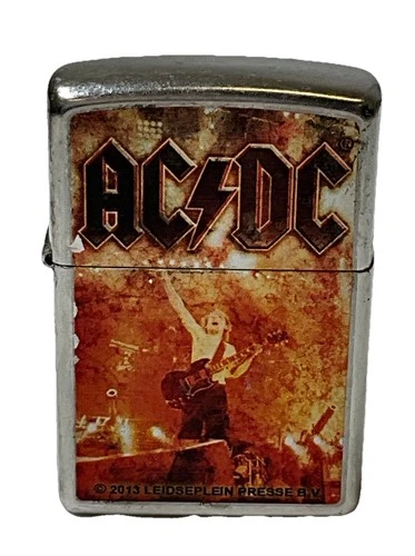 Zippo AC/DC Lighter Date Code F 13 Working KM402