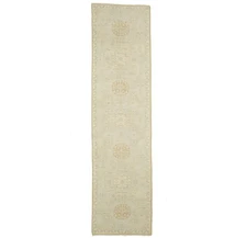 Handmade Turkish Oriental Runner Rug Floral Design Hallway Carpet 3X11'5