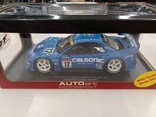 AUTOart Skyline GT-R R34 03 Calsonic 1/18 Diecast Model Car Used