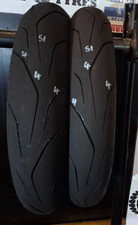 Dunlop Sportsmart TT   110/70/17 & 110/70/17 Motorcycle Tyres Partworn S1