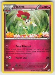 Floette 65/106 Flashfire Uncommon Pokemon Card