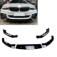 FIT BMW 5 Series G30 G31 Front Bumper Lip Side Splitter Trim Spoiler Body Kit