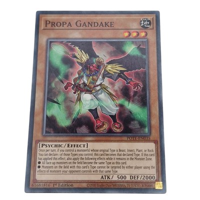 Yu-Gi-Oh! Power Of The Elements Propa Gandake POTE-EN035 Earth 2022 (4)