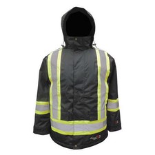 Viking Flame Resistant Flame Resistanteezer Insulated Rain Parka, M, 13.5 oz