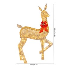 (B) Christmas Reindeer For Outdoor Decoration For Garden Indoor Outdoor