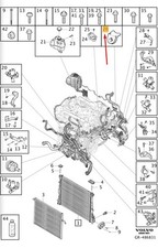 Volvo V60 MK2 Cross Country Cooling System Plug 32138847 Neue Echte