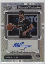 2022-23 Panini Contenders Optic Perennial 62/99 Seth Curry #PCA-SCY Auto 1o2
