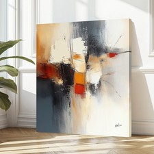 Leinwand Bild Abstrakt Bunt Wanddeko Wandbilder XXL Wohnzimmer Modern  6183A