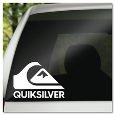 6" Quicksilver Vinyl Decal Sticker