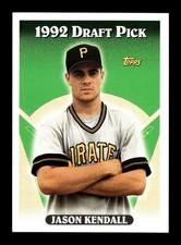 JASON KENDALL ⚾ 1993 Topps #334 RC Rookie Pittsburgh Pirates MINT