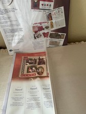 Creative Memories TWO Natural 12 x 12 15 Plus One Pocket Pages 12 x 12 5 New