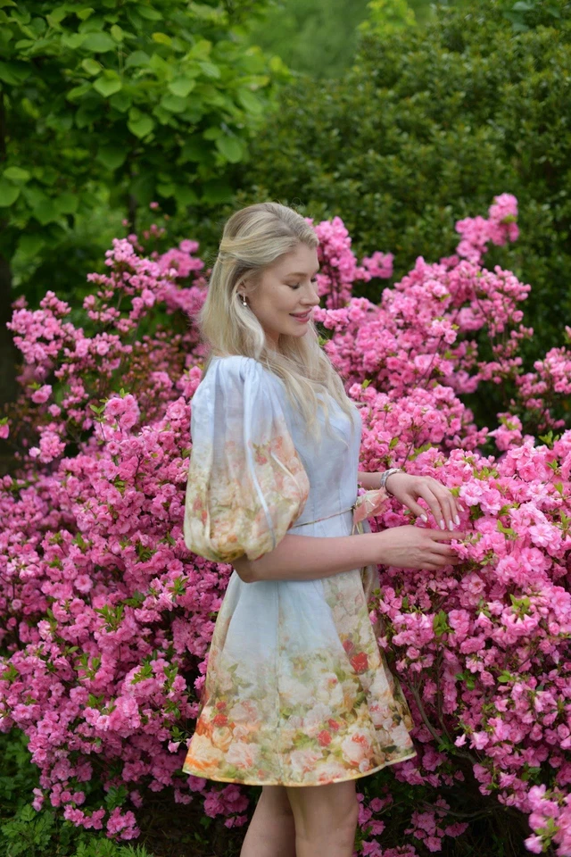 Женские туфли Zimmerman с цветочным рисунком - Изображение 3 из 3