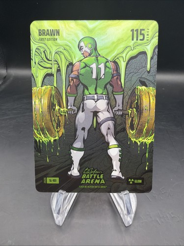 2026 Bo Jackson Battle Arena `Griffey Set` Brawn Slime Glow Case Hit SSP SL-103