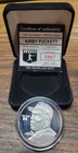 SILVER Kirby Pucket MLB PLAYERS ASSOCATION 1 OZ PROOF ROUND w BOX COA TONER COIN
