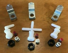 Spray Boom Repair Kit: TK-VS4 stainless tips screens clamps 3/8" nozzle bodies 