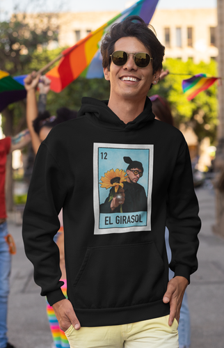 Black Unisex Hoodie Bad Bunny Loteria 