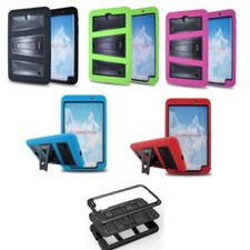 For Samsung Galaxy Tab 4 7.0"/ T230 Armor Rugged Kickstand Cover Hard Case