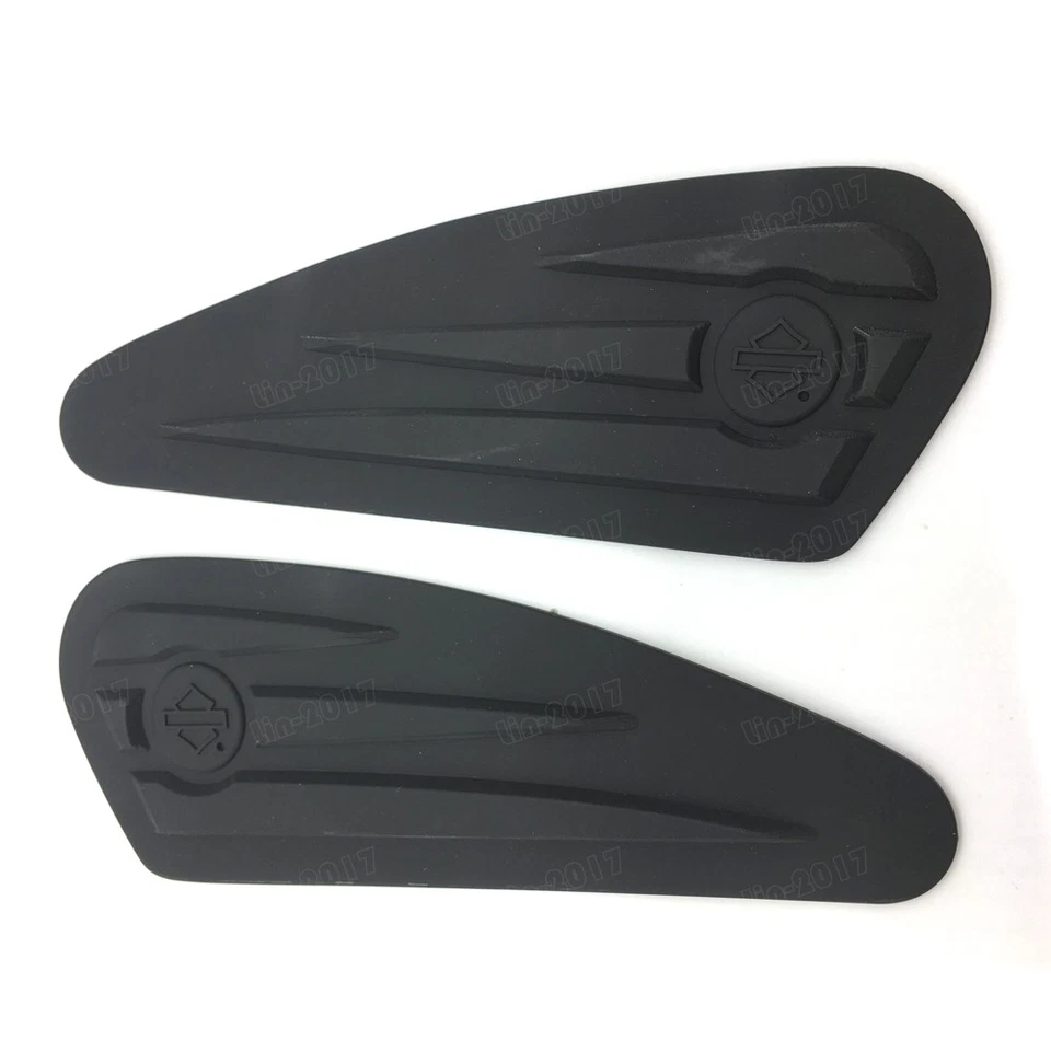 Motorcycle Tank side Gas Pad Knee Grips Protector For Harley-Davidson All Years - Image 3 of 4