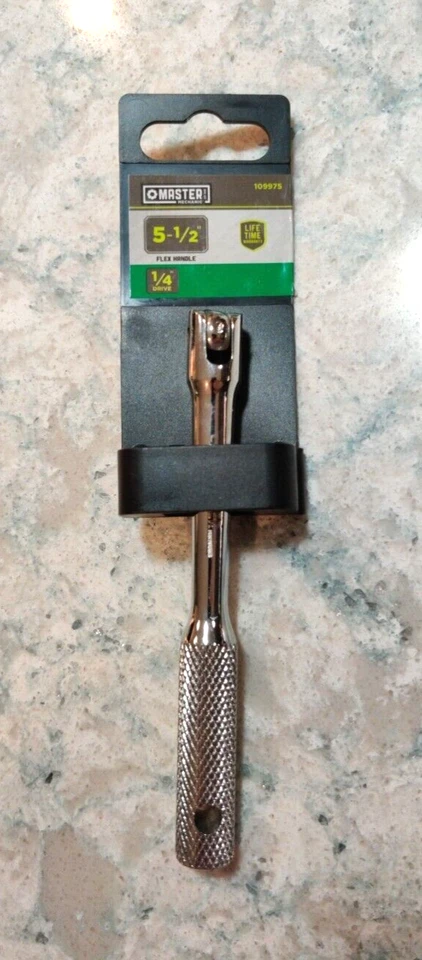 Master Mechanic  1/4 inch Drive, 5-1/2" Flex Handle 109975 - Image 4 of 4