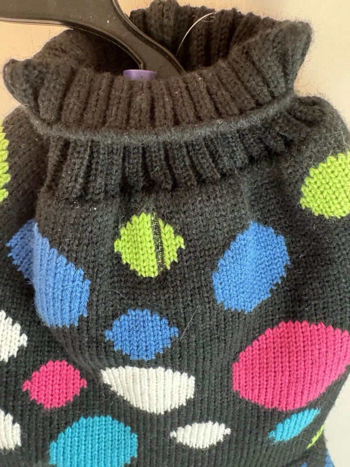 Vestido suéter tejido eléctrico para perros pequeños Pet East Side Collection para perros pequeños nuevo con etiquetas Foto 3 de 4