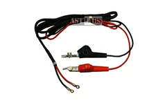 Butt Set Line Cord Bed of Nails Alligator to Ring Terminal 5 ft  (#998-013)