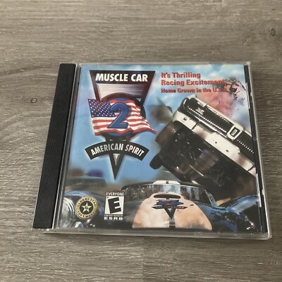 Muscle Car 2: American Spirit Jewel Case (PC, 2003)