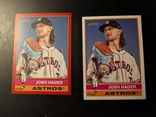 2025 TOPPS HERITAGE BASE AND RED BORDER  JARREN DURAN