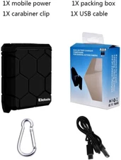 Elekele® 5200 mAh Outdoor Powerbank with IP65 Waterproof Action Camera charger
