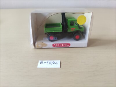 Camion De Chantier Wiking échelle 1/87 Avec Engin - Kit Miniature, Occasion