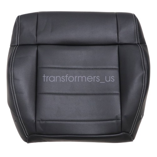 Cubierta de asiento inferior de cuero negra para conductor y pasajero Jeep Wrangler 2008-2012 - Imagen 10 de 17